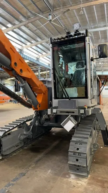 Full Hydraulic Integrated Surface Blasthole Drill Rig For Open Pit Mining