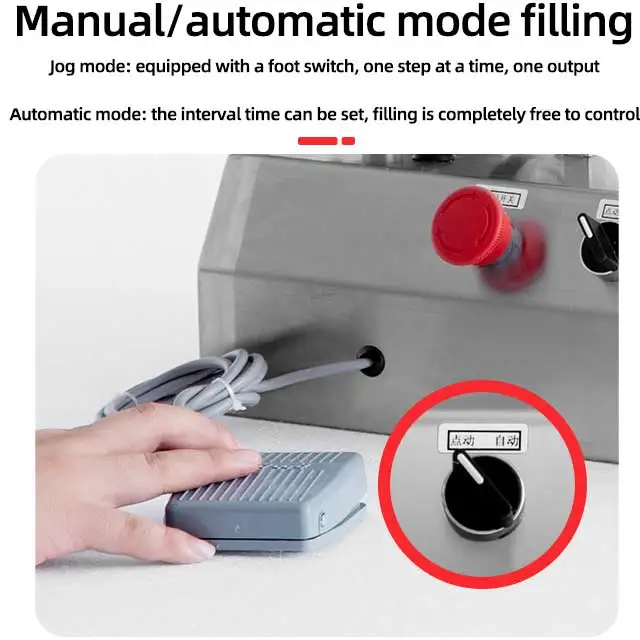 Semi auto chili sauce Tomato Paste Chilli mixing stirrer filling machine