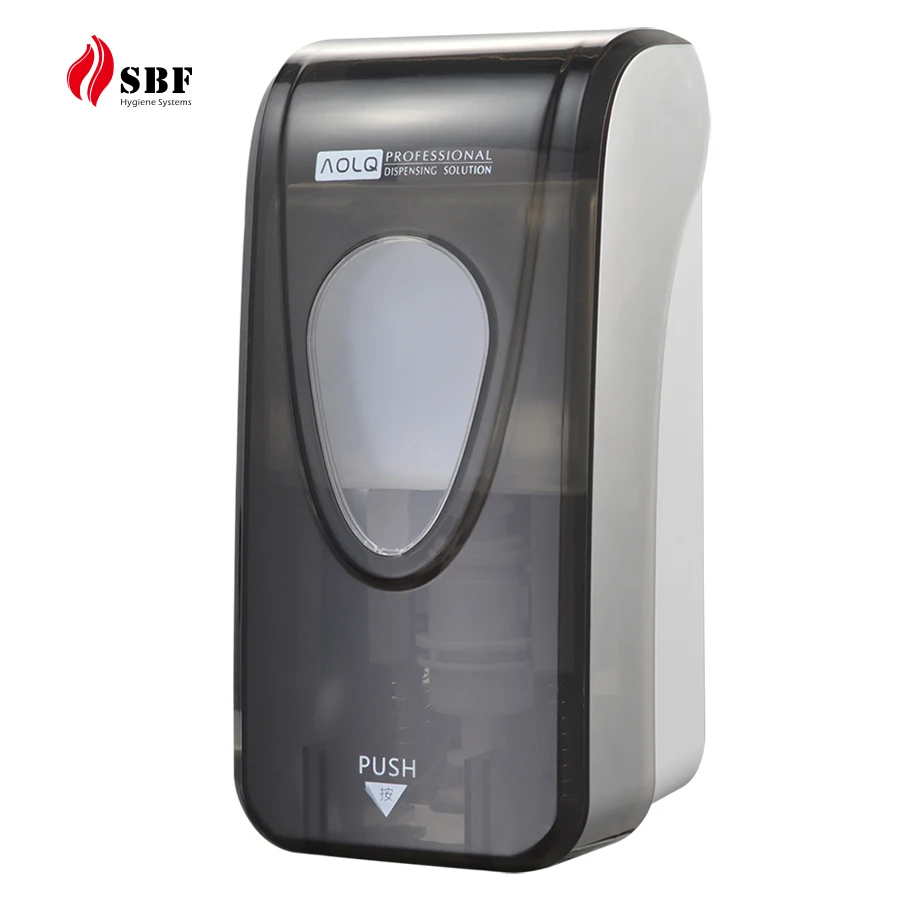 Liquido Hand Wash Liquid Soap Dispenser, Elbow Soap Dispenser Plastic Dispensadores BQ-6940 1000ml Traditional 100pcs CN;GUA