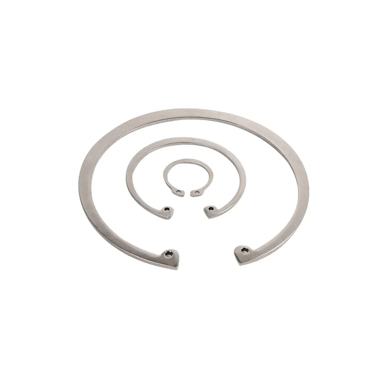 Customized DIN 472 471 304 316 17-7PH Inconel X 750 718  Internal Circlips Retaining Rings For Bores
