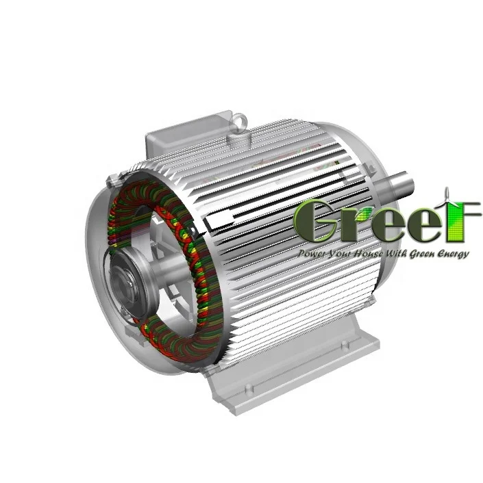 15kW 250RPM Wind Turbine Low RPM Speed Permanent Magnet Generator.
