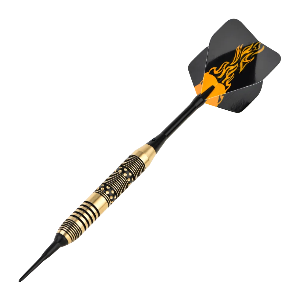 Popular Black Brass Softip Dart sets in Carry Case