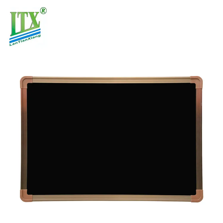 Magnetic blackboard school classroom black chalkboard wall mounted with aluminum frame