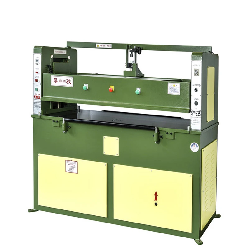 GD-535 HYDRAULIC TEXTILES BEAM DIE CUTTING PRESS SLIPPER SOLE DIE CUTTING MACHINES FOR CUTTING SHOE UPPER MATERIALS 35T