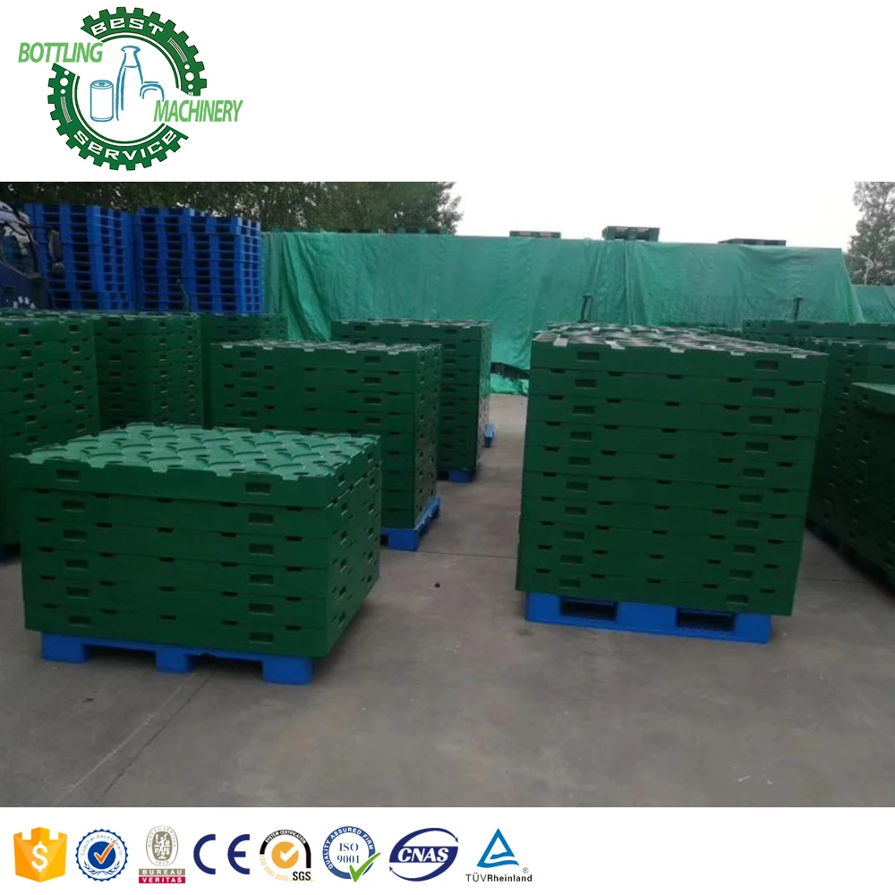 Eco-friendly 4*4 16 bottles 4 Way Entry 18.9 Ltr 19 Liter 20 Liters 3 4 5 gallon water bottle Jar plastic hdpe rack pallet