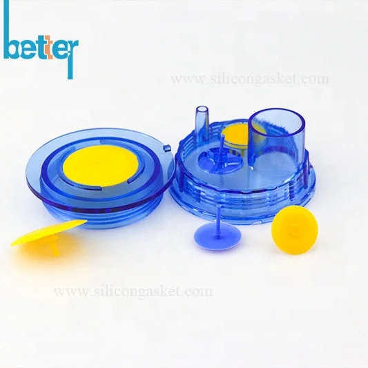Customized medical silicone peep valve umbrella duckbill diaphragm valve for patient oxygen mask