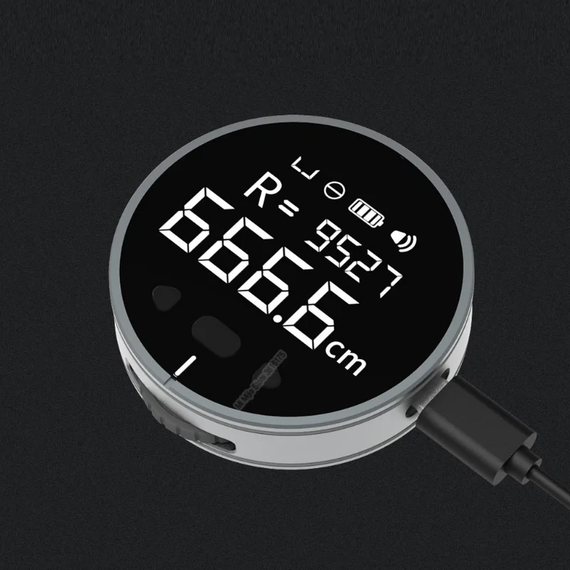 Duka Little Q Xiaomi DUKA Tape HD LCD Screen Long Standby Measure Line Curve Cylinder Irregular Object Rechargeable