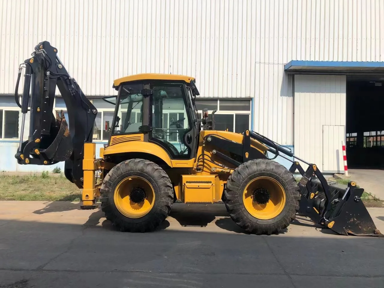 Four Wheel Steering Loader 388H Construction Equipment Hot Selling Backhoe Loader