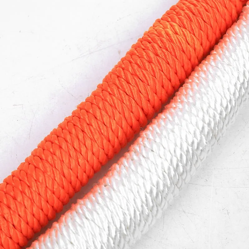 Customized 3 Strands PP PE Twisted Line Fishing Twine Fishing Rope