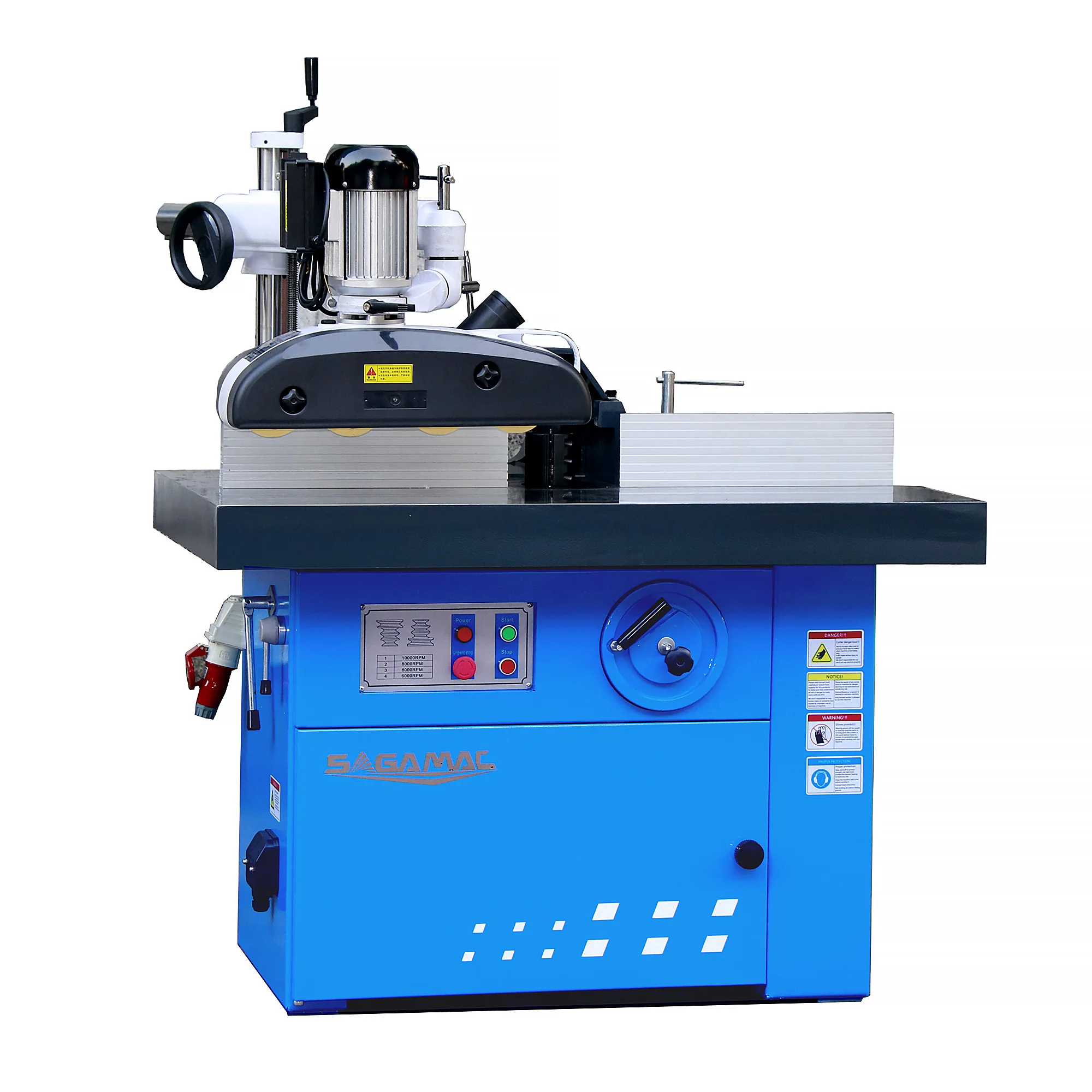 SAGA CE European quality Heavy Duty single spindle moulder wood shaper spindle moulder machine
