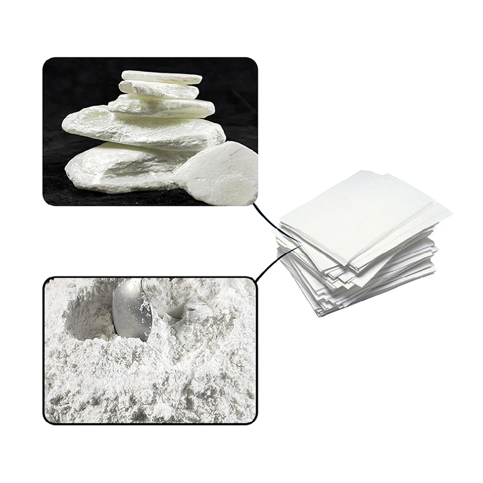 High whiteness high quality mineral talc powder for papermaking