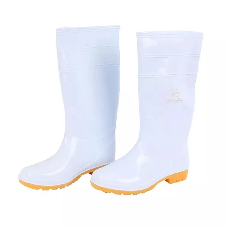 White Waterproof anti-smash Multi-functional Pvc Rain Safety Boot