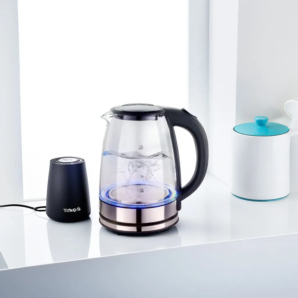 1500W 2L Cordless Kettle And Teapot Milk Boiler Coffee Teapot Glass Smart Water Tea Maker Small Tea Pots Electric Kettle DR-303