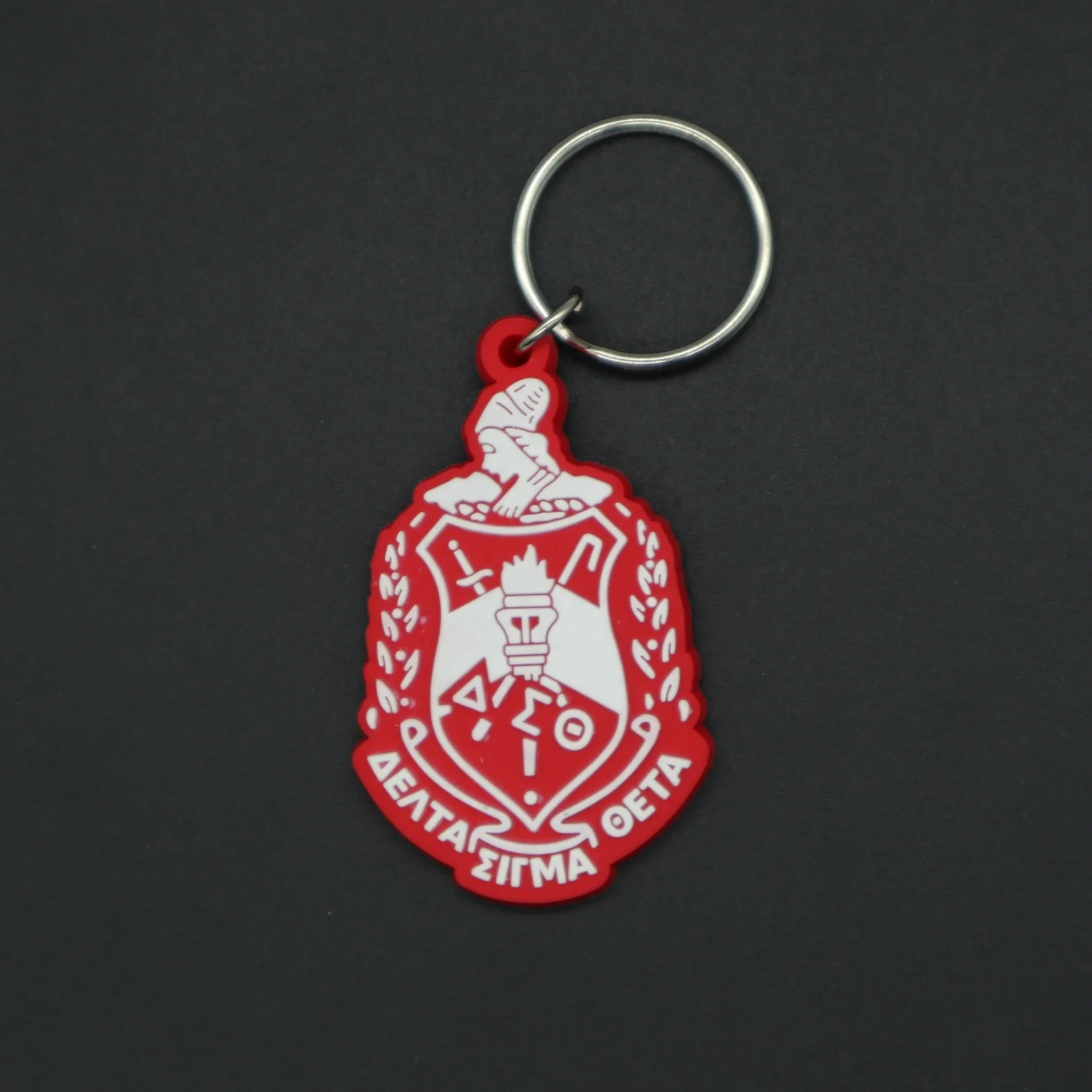 Wholesale Sorority Shield Keychain Sigma Gamma Rho Greek Letters Keychain Manufacturer