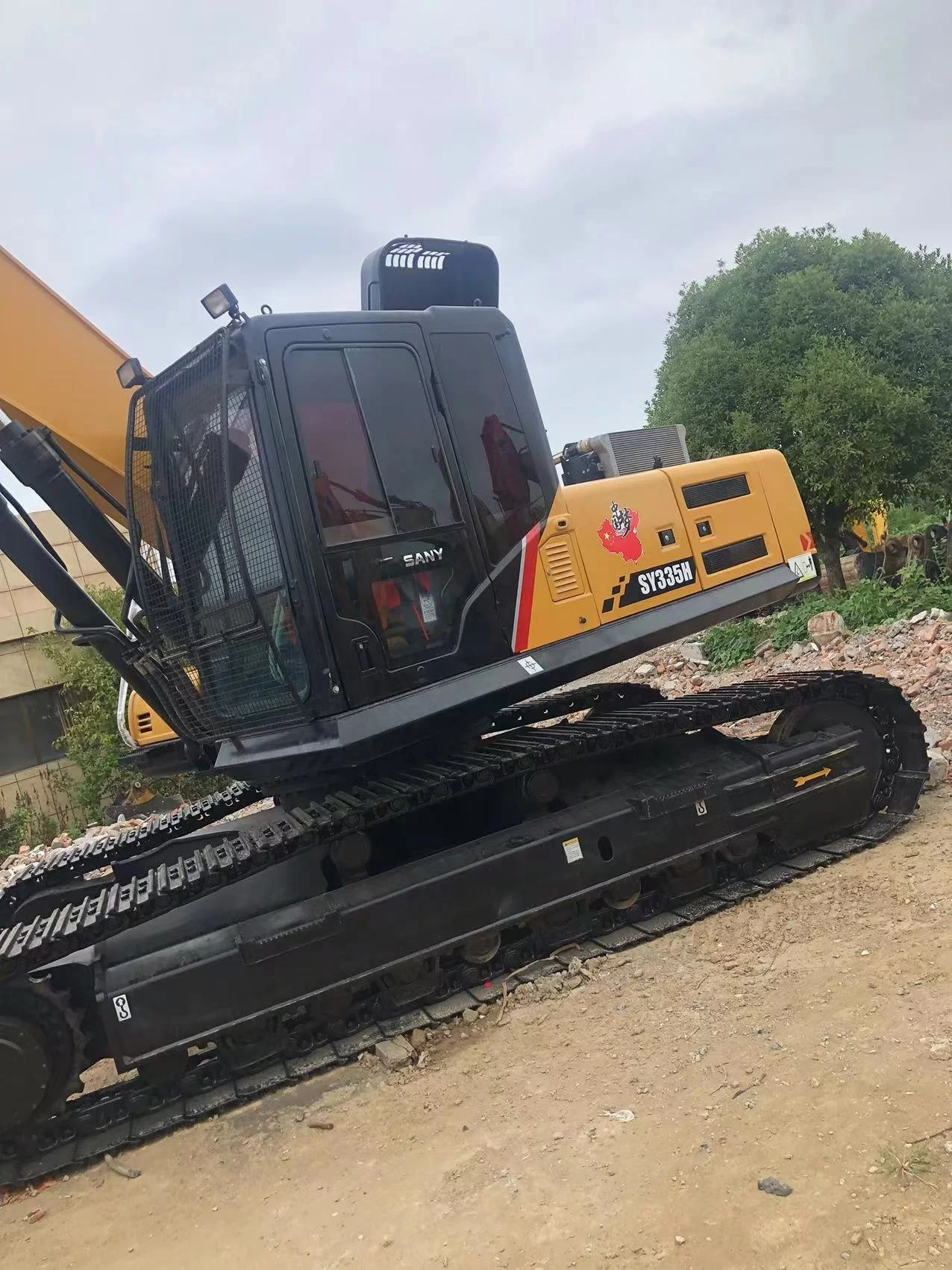 Used engineering & construction machinery 90% new used 33 ton large excavator Chinese manufacture CE/EPA approval