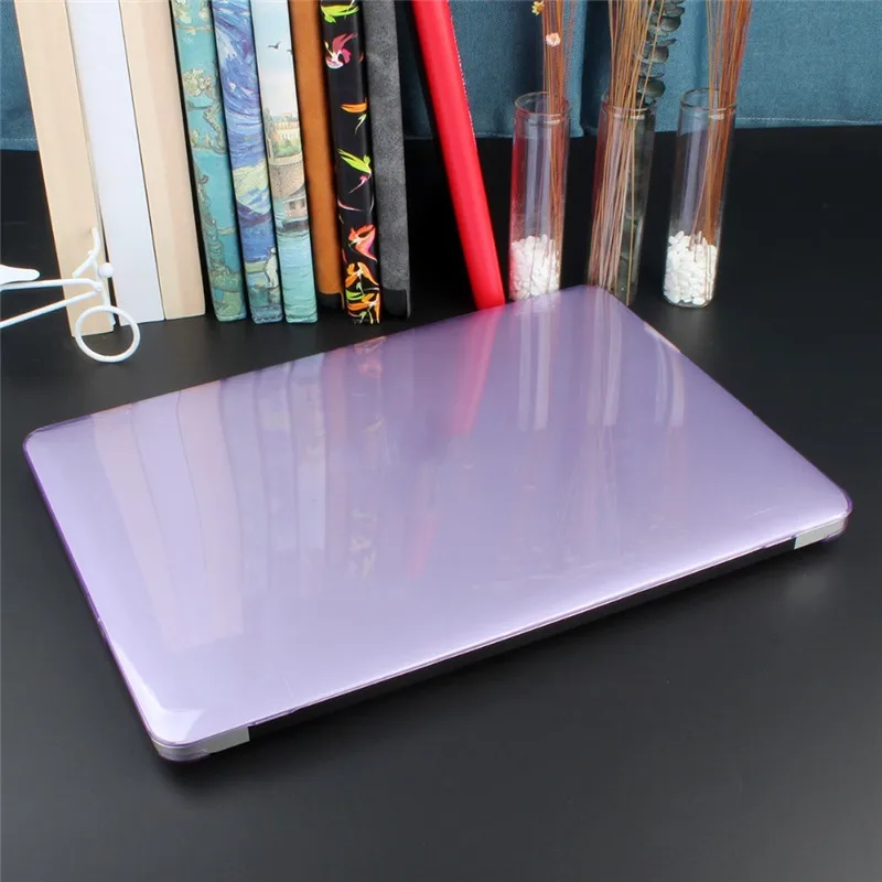 Laptop Case for Macbook M1 Chip Air Pro Retina 11.6 12 13.3 15.4 16 Inch Crystal Clear Hard PC Laptop Shell