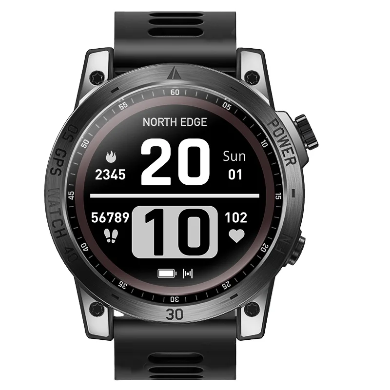 Умные часы с GPS 1,43 дюймов, с дисплеем