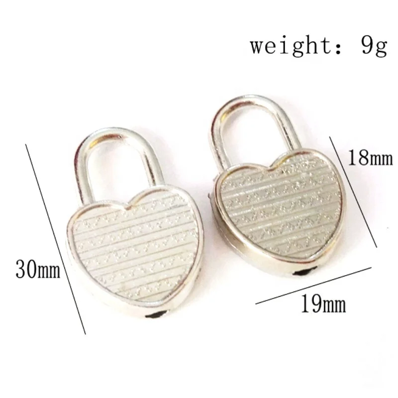 Маленький навесной замок из цинкового сплава для маленькой грязевой книги с ключом