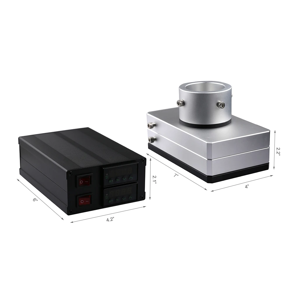 
Hydraulic Heat Press Machine for 10Ton -20Ton Dual PID With 4Piece Heating Rod 