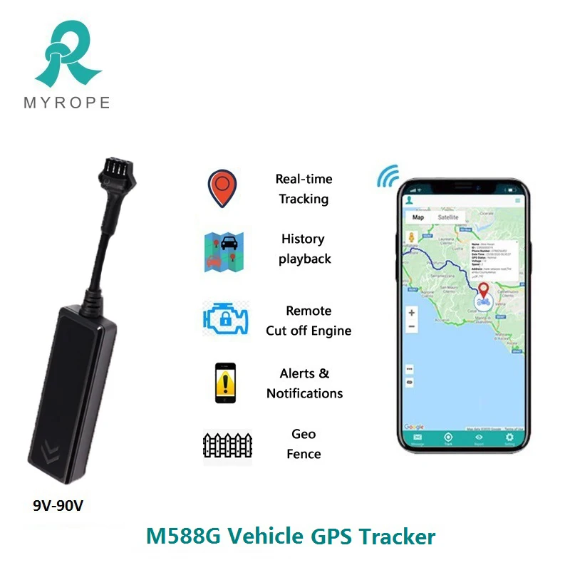  Глобальное устройство слежения сим-карты мотоцикл GPS трекер с сигнализацией хорошее качество
