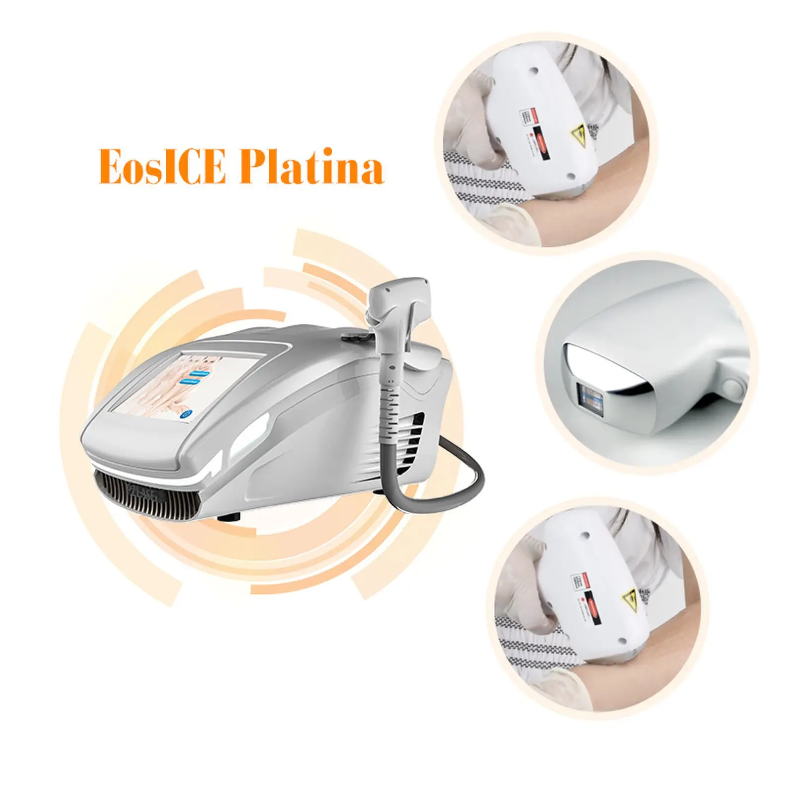 PZLASER 3 Wavelength Portable 808 Diode Laser Hair Removal Machine Epilator Diode Laser For Hair Removal