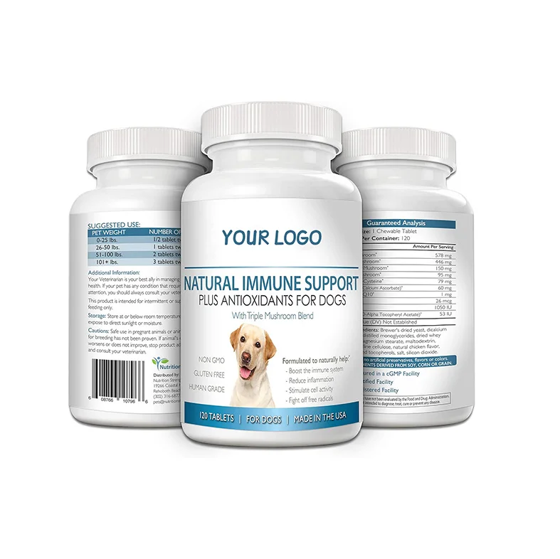 Private Brand Immunity Digestion Chewable Tablet Immunoglobulin Immune Support Gut Health