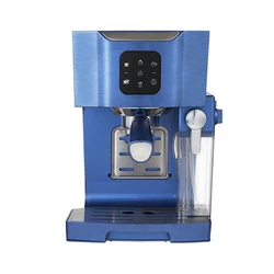 Factory Price Hot Espresso Coffee Maker Commercial Italian Cappuccino Latte Espresso Semi-Automatic Coffee Maker With Milk Tank