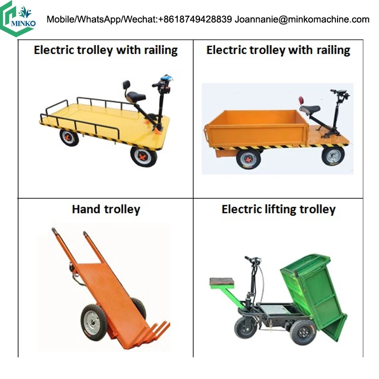 Tolley cart powered electric cargo trolley cart 1000kg 1500kg loading weight cargo trolley platform warehouse electric cart
