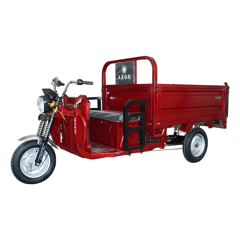 Высококачественный Электрический Грузовой Трехколесный самосвал 1000 Вт 60 В переменной скорости подходит для сельскохозяйственных грузов