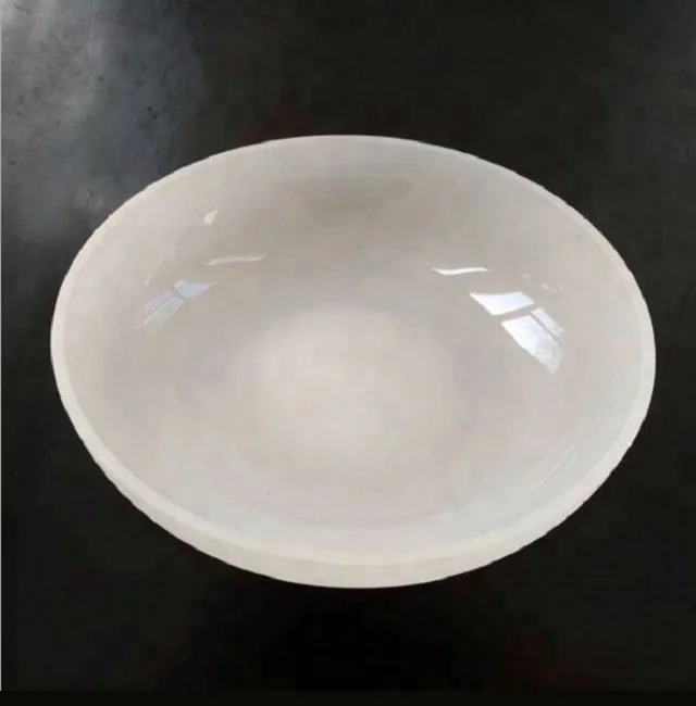 Fused quartz crucible for silicon ingot furnace casting ingot