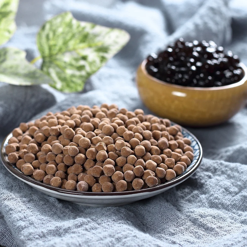 1kg Mini Black Tapioca Pearls Ball for Bubble Tea