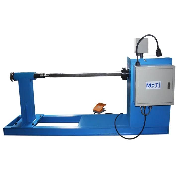 power transformers horizontal type coil winding equipment