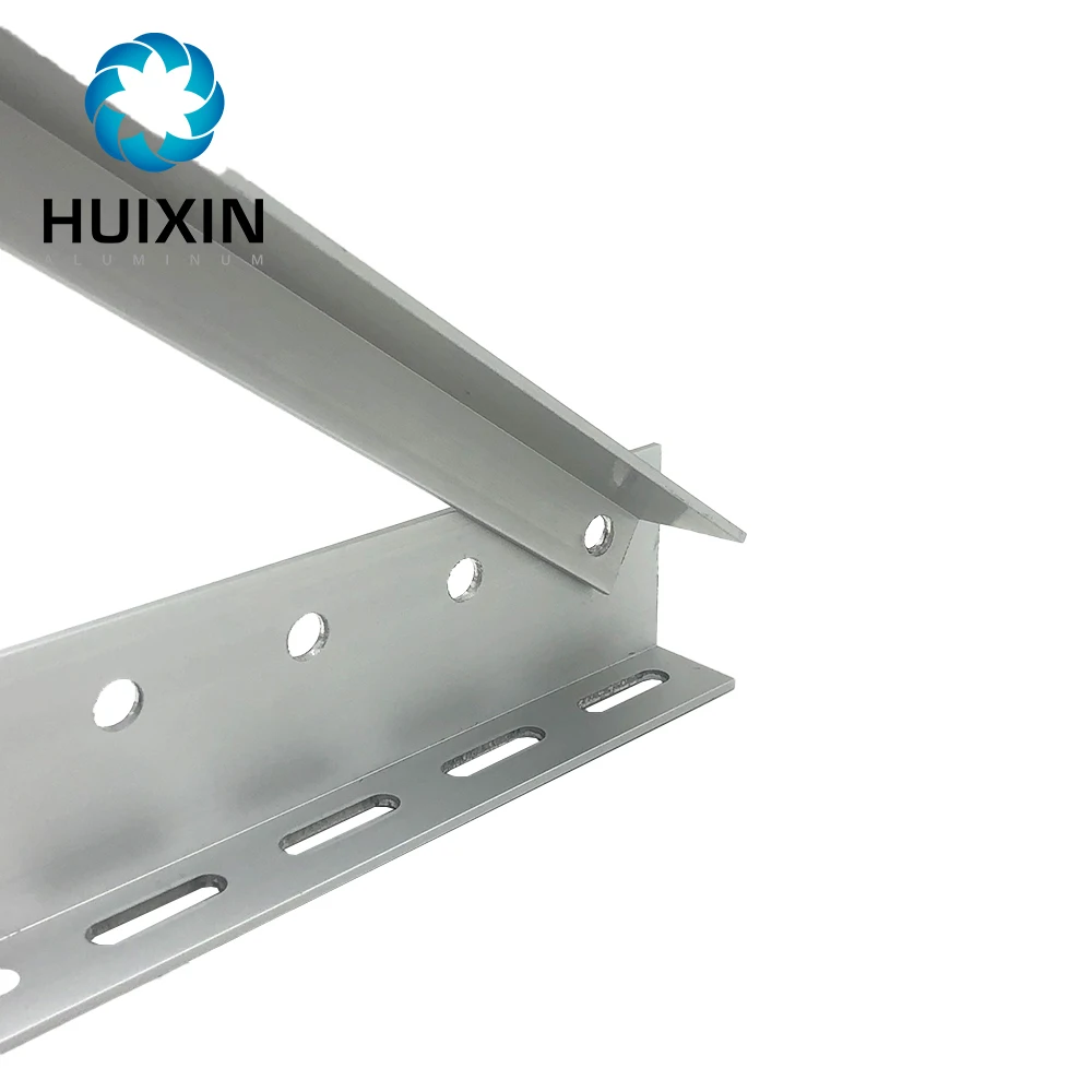 Flat Roof Triangle Solar Mounting Brackets Aluminium Solar Mount System