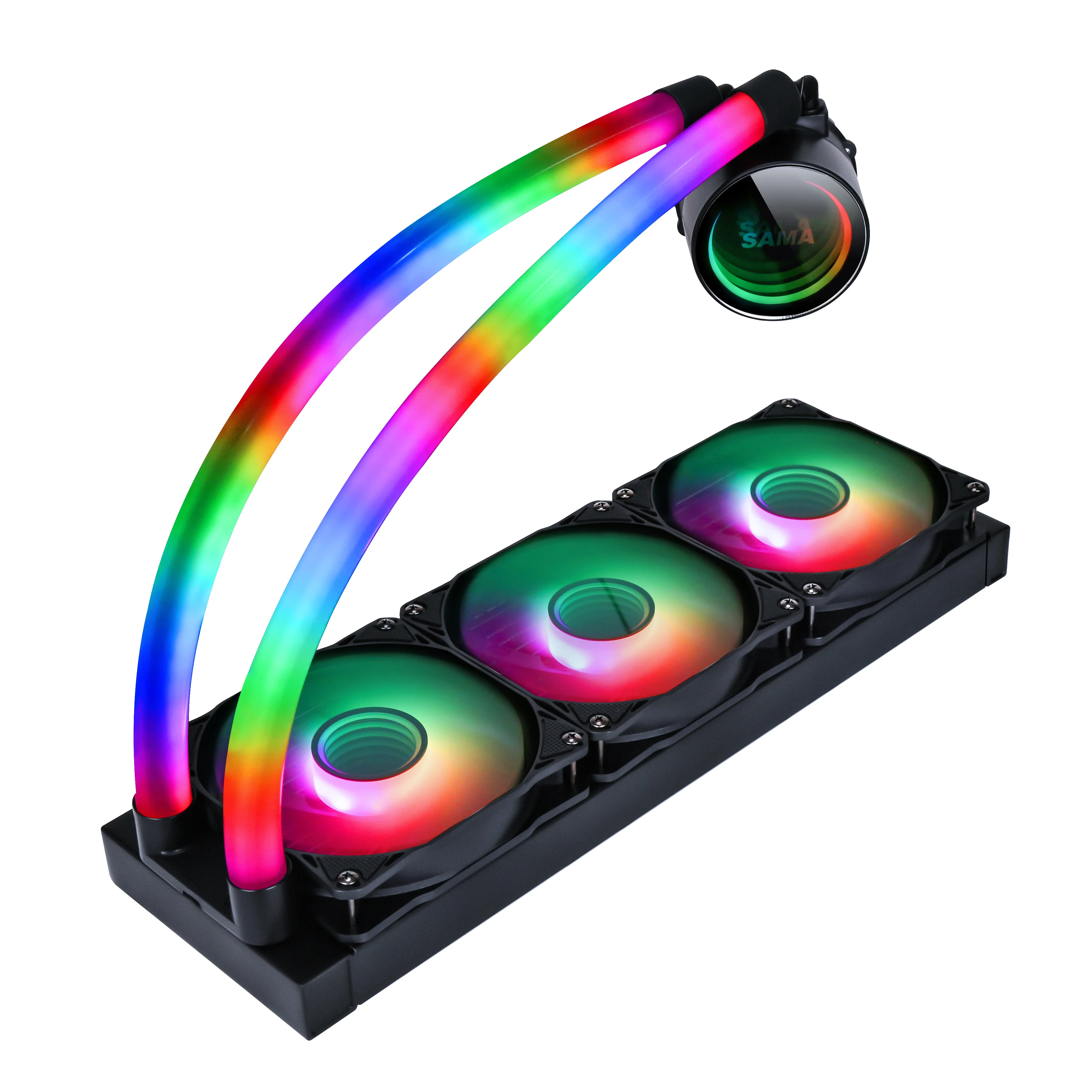 SAMA 360 lga1200 lga1700  lga 2011 black watercooling pc cooler watercoole cpu cooling water heatsink system for pc case cooling