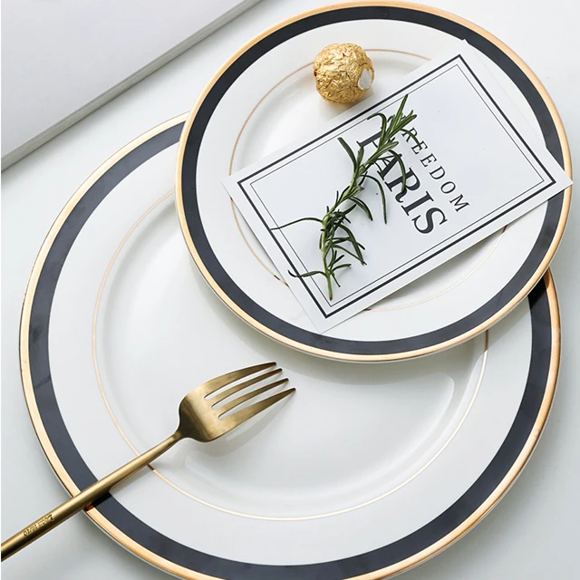 Drop Resistant High Heat Resistance Assiettes En Melamine dish Dinner Plates