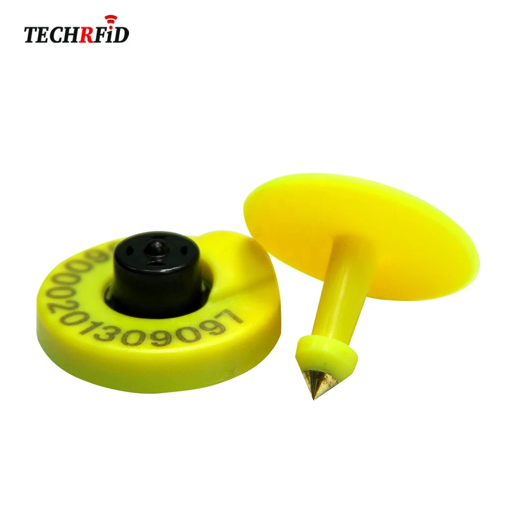 FDX-B Standard RFID Smart Cow Tag Earrings For Animal Tracking