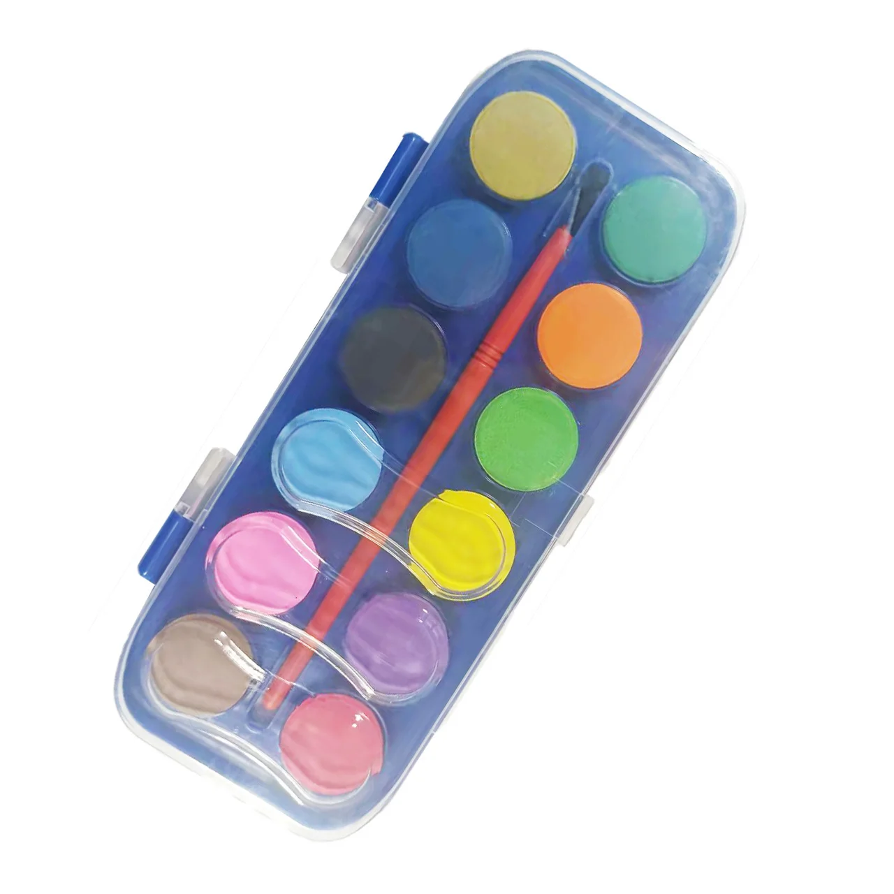 High Quality 12colors  Watercolor Paint Cake for kids students artist