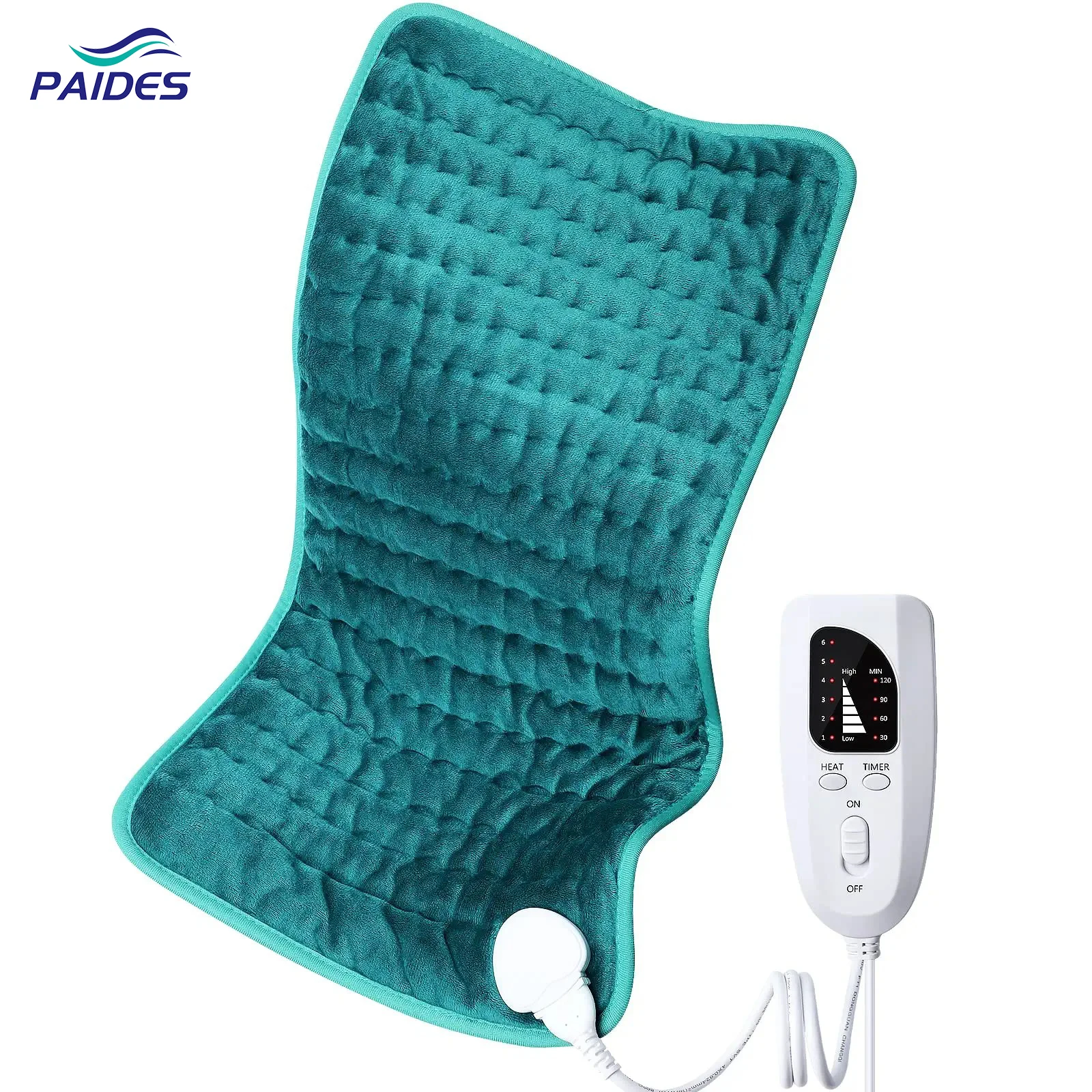 PAIDES Hot sale super soft velvet  for relieve back shoulder pain heating pad Heating Pad Heat mat for man and women