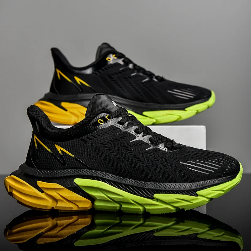 
39-46/US MEN 6-11.5# Wholesale Custom LOGO Breathable Arch Support Sneakers Men Sport Shoe 