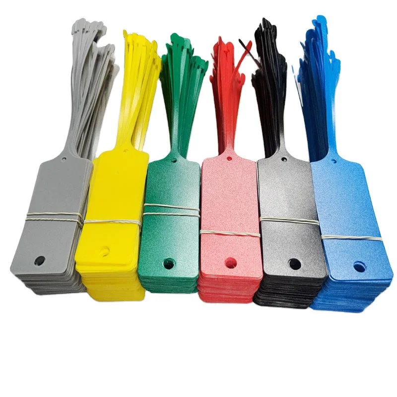 Plastic arrow disposable blank custom label key tags