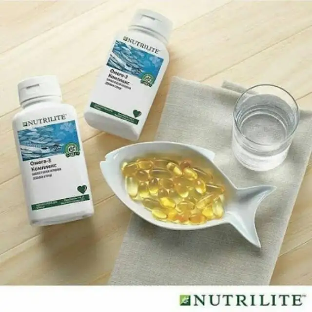 NUTRILITE Fish Oil  Contains 90 Capsules dietary supplement Nutrilite fish oil provides omega 3 fatty acids such as EPA and DHA