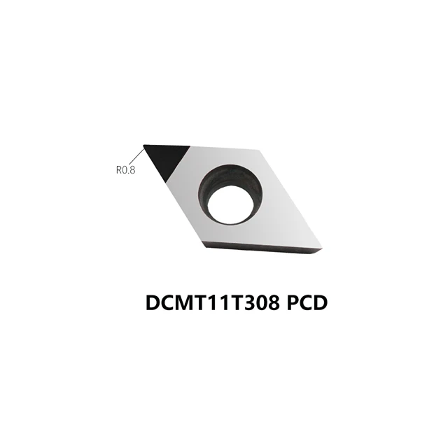 High finish PCD inserts DNGW150404 diamond cutter for lathe tools