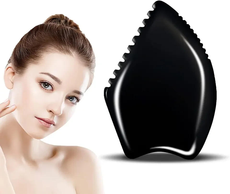Инструменты для массажа лица Guasha из натурального камня Gua Sha