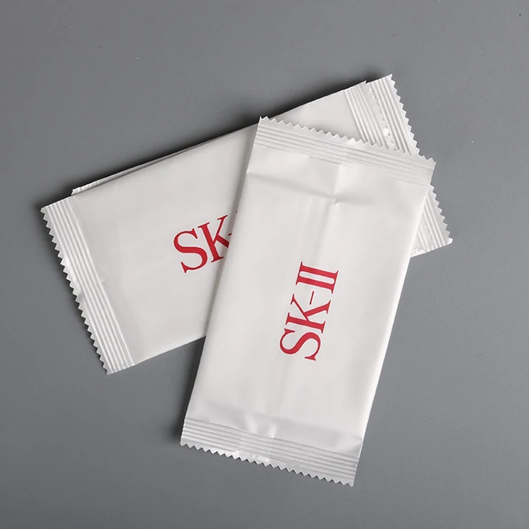 High Quality professional makeup cleaning packaging material wet wipes