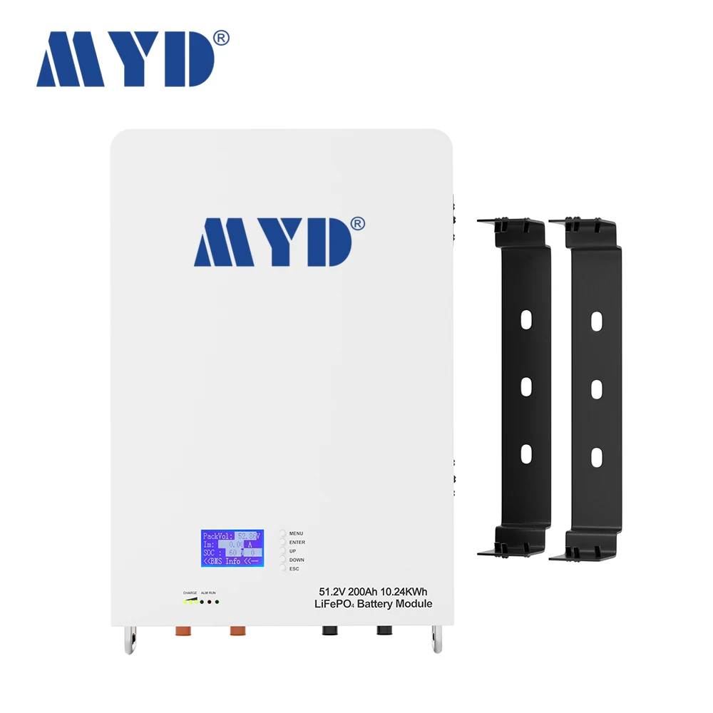 Best Quality Manufacturer 5kw 100Ah 10kw 48V 200Ah  power wall For Complete Solar Home System