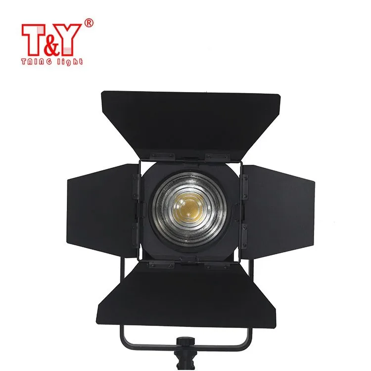  Студийное освещение fresnel 100 150 200 Вт светодиодный прожектор с контролем