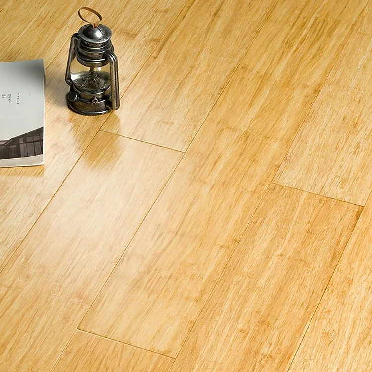 Standard Indoor Soild Bamboo Flooring With Wood Carbonizedstrand Woven Bamboo Floor