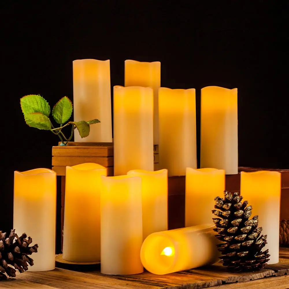 
Led Flameless Candle Electric Memorial Candle 