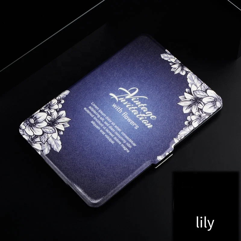  2018 Новый чехол для kindle paperwhite смарт-чехол с 6 дюймов