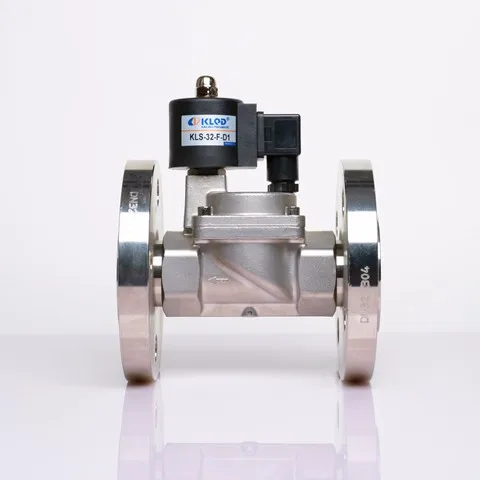 KLS Series 2/2 Way Stainless Steel   Pilot Piston Type Solenoid valve